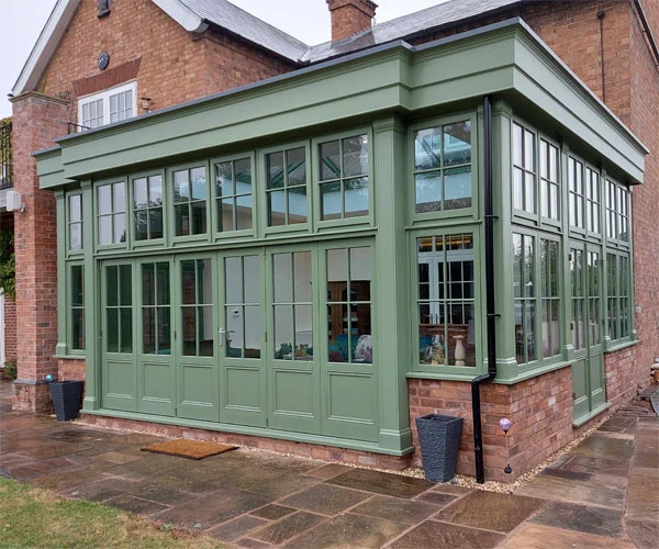 Cartwright designed Orangery by Heartwood